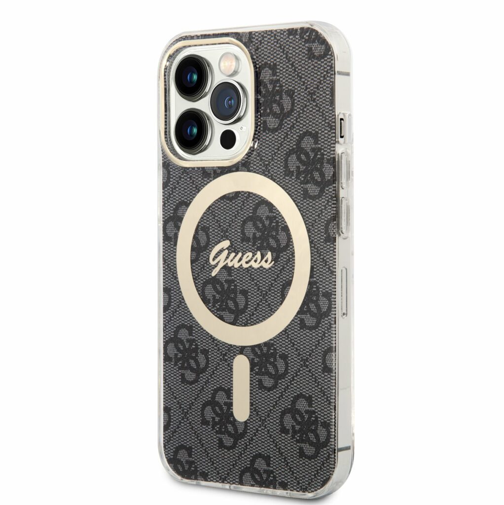 Guess 4G IML MagSafe Black iPhone 13 Pro Tok