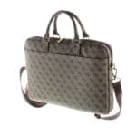 Guess 4G UpTown Computer Bag Brown Notebook 15" Tok