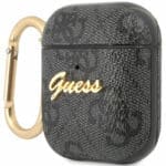 Guess 4G Script Szürke AirPods 1/2 Tok