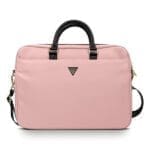 Guess Bag GUCB15NTMLLP 16" Pink Nylon Triangle Logo