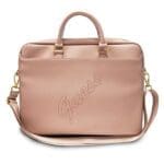 Guess Bag GUCB15PUSASPI 16" Pink Saffiano Script