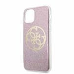 Guess Circle Glitter GUHCN58PCUGLPI Pink iPhone 11 Pro Tok