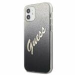 Guess Glitter Gradient Script Black iPhone 12 Mini Tok