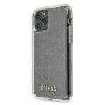 Guess Glitter GUHCN65PCGLSI Silver iPhone 11 Pro Max Tok