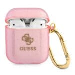 Guess GUA2UCG4GP Pink Glitter Collection AirPods 1/2 Tok