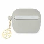 Guess GUA3LSC4EG Grey Silicone Charm 4G Collection AirPods 3 Tok