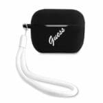 Guess GUACAPLSVSBW Black White Silicone Vintage AirPods Pro Tok