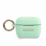 Guess GUACAPSILGLGN Green Silicone Glitter AirPods Pro Tok