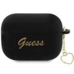 Guess GUAP2LSCHSK Black Silicone Charm Heart Collection AirPods Pro 2 Tok