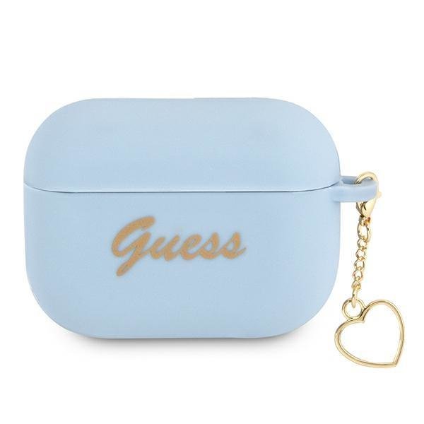 Guess GUAPLSCHSB Blue Silicone Charm Collection AirPods Pro Tok