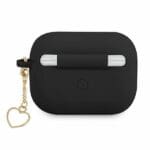 Guess GUAPLSCHSK Black Silicone Charm Collection AirPods Pro Tok