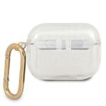 Guess GUAPUCG4GT Transparent Glitter Collection AirPods Pro Tok