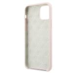 Guess GUHCN58LS4GLP Light Pink Silicone 4G Tone On Tone iPhone 11 Pro Tok