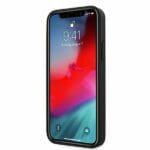 Guess GUHCP12LRSAVSBK Saffiano Vintage Black iPhone 12 Pro Max Tok