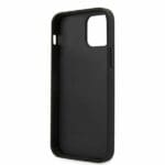Guess GUHCP12LRSAVSBK Saffiano Vintage Black iPhone 12 Pro Max Tok