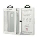 Guess GUHCP12S3D4GTR Transparent 4G 3D Pattern Collection iPhone 12 Mini Tok