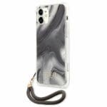 Guess GUHCP12SKSMAGR Marble Gray iPhone 12 Mini Tok