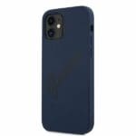 Guess GUHCP12SLSVSBL Script Vintage Blue iPhone 12 Mini Tok