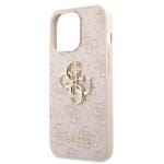 Guess GUHCP13L4GMGPI Pink 4G Big Metal Logo iPhone 13 Pro Tok