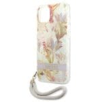 Guess GUHCP13SHFLSU Green Flower Strap iPhone 13 Mini Tok