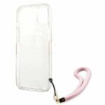 Guess GUHCP13SKCABPI Pink Camo Strap Collection iPhone 13 Mini Tok