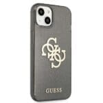 Guess GUHCP13SPCUGL4GBK Black Hardcase Glitter 4G Big Logo iPhone 13 Mini Tok