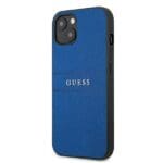 Guess GUHCP13SPSASBBL Blue Saffiano Strap iPhone 13 Mini Tok
