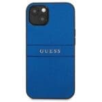 Guess GUHCP13SPSASBBL Blue Saffiano Strap iPhone 13 Mini Tok
