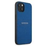 Guess GUHCP13SPSASBBL Blue Saffiano Strap iPhone 13 Mini Tok