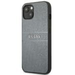 Guess GUHCP13SPSASBGR Grey Saffiano Strap iPhone 13 Mini Tok