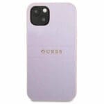 Guess GUHCP13SPSASBPU Purple Saffiano Hot Stamp & Metal Logo iPhone 13 Mini Tok