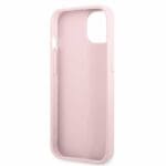 Guess GUHCP13SPSASBPU Purple Saffiano Hot Stamp & Metal Logo iPhone 13 Mini Tok