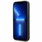 Guess GUHCP13SPSATLG Silver SaffianoTriangle Logo iPhone 13 Mini Tok