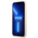 Guess GUHCP13SSLTGP Pink Hardcase Silicone Triangle iPhone 13 Mini Tok