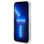 Guess GUHCP14MLFLSN Green Flower Liquid Glitter iPhone 14 Plus Tok