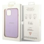 Guess GUHCP14MPSASBPU Purple Saffiano Strap iPhone 14 Plus Tok