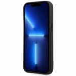 Guess GUHCP14MPSATLK Black SaffianoTriangle Logo iPhone 14 Plus Tok