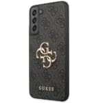 Guess GUHCS23M4GMGGR Grey HardCase 4G Big Metal Logo Samsung S23 Plus Tok