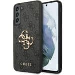 Guess GUHCS23M4GMGGR Grey HardCase 4G Big Metal Logo Samsung S23 Plus Tok