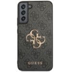 Guess GUHCS23M4GMGGR Grey HardCase 4G Big Metal Logo Samsung S23 Plus Tok