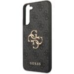 Guess GUHCS23M4GMGGR Grey HardCase 4G Big Metal Logo Samsung S23 Plus Tok