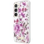 Guess GUHCS23MHCFWST White Flower Collection Samsung S23 Plus Tok
