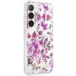 Guess GUHCS23MHCFWST White Flower Collection Samsung S23 Plus Tok