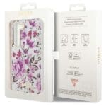 Guess GUHCS23MHCFWST White Flower Collection Samsung S23 Plus Tok
