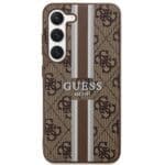 Guess GUHCS23MP4RPSW Brown 4G Printed Stripe Samsung S23 Plus Tok