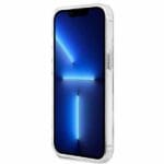 Guess GUHMP13LHTRMS Silver Metal Outline Magsafe iPhone 13 Pro Tok