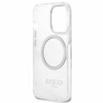 Guess GUHMP13LHTRMS Silver Metal Outline Magsafe iPhone 13 Pro Tok