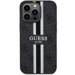 Guess GUHMP13LP4RPSK Black Hardcase 4G Printed Stripes MagSafe iPhone 13 Pro Tok
