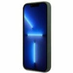 Guess GUHMP13LSPLA Khaki Silicone Logo Plate MagSafe iPhone 13 Pro Tok