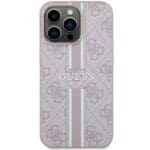 Guess GUHMP13XP4RPSP Pink Hardcase 4G Printed Stripes MagSafe iPhone 13 Pro Max Tok
